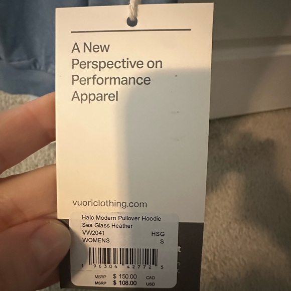 NWT Vuori Halo Modern Pullover Hoodie - Picture 3 of 3